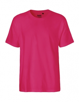 Herren Classic T-Shirt Fairtrade Bio Baumwolle - Neutral - Pink